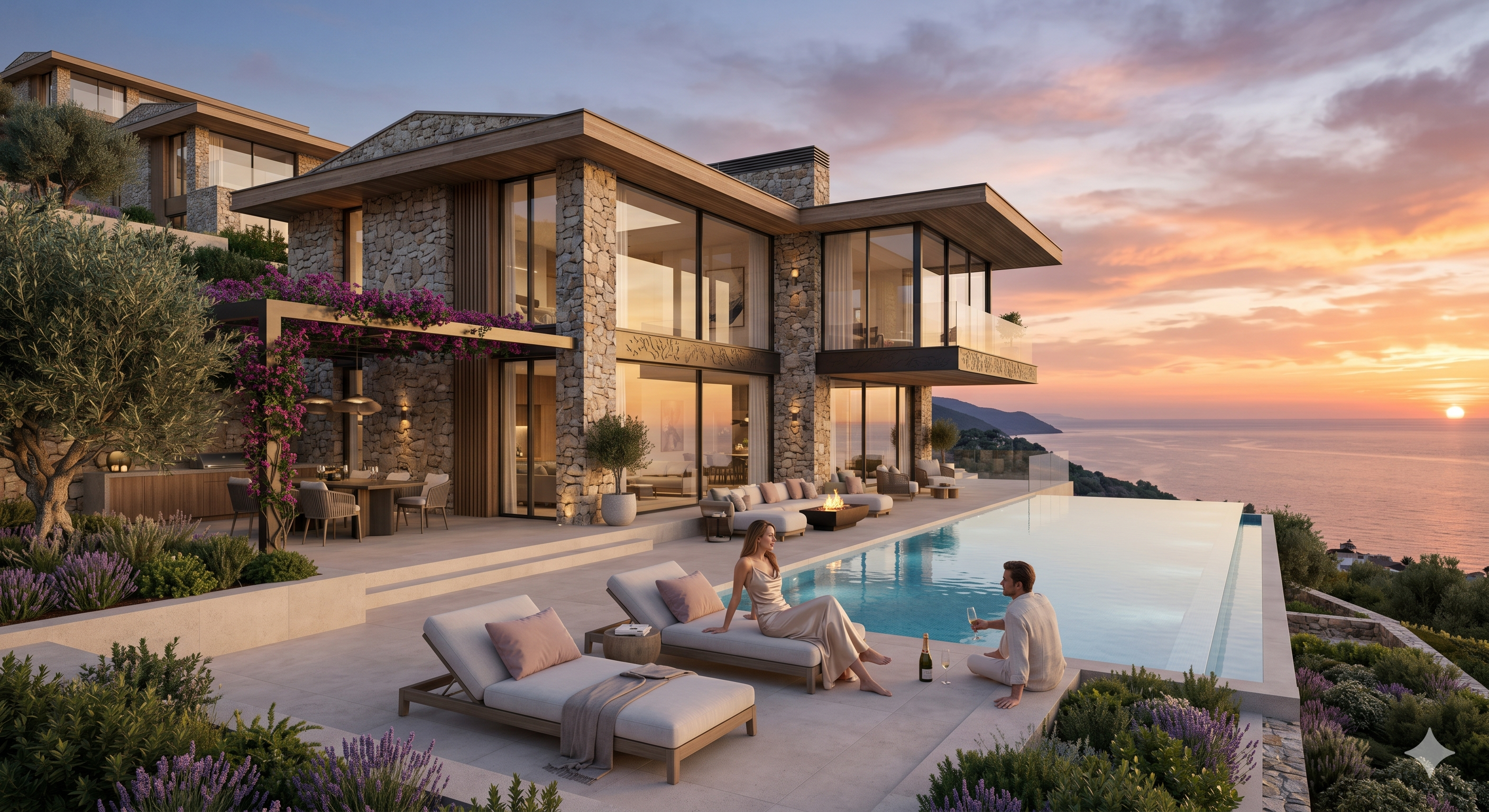 Lüks ve konforlu özel villa projesi