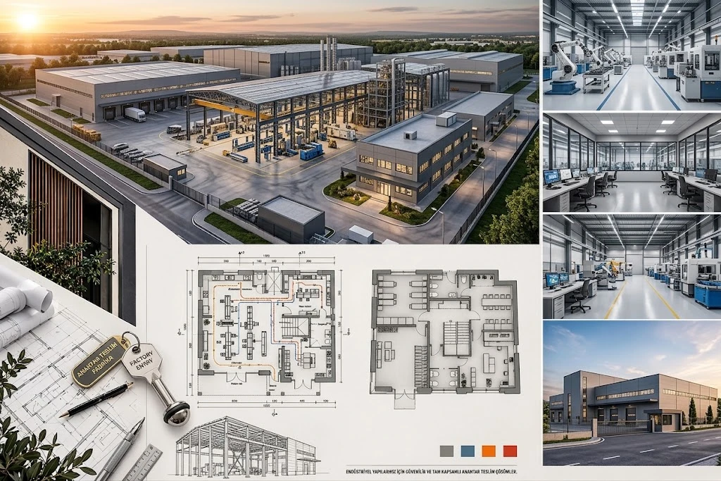 Anahtar teslim fabrika projesi sunumu — tanıtım görseli